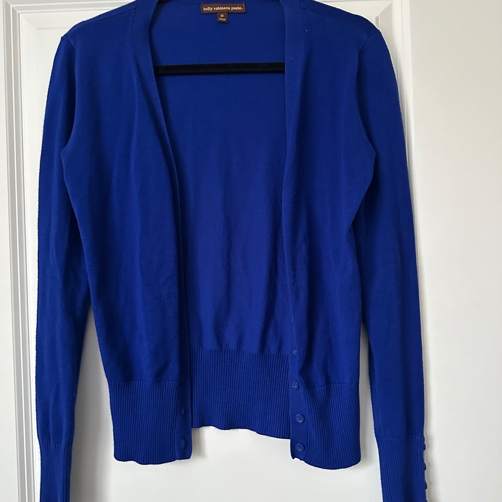 Holly Robinson Peete Royal Blue Women's Sweater size medium